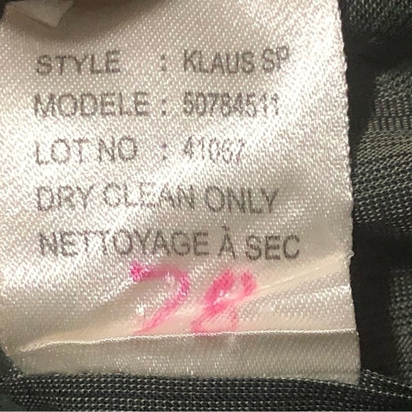 Theory Shirt Men's Small Klaus Button Down Green Black Business Casual - Picture 4 of 5